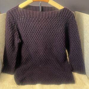 Lauren Ralph Lauren navy knit sweater